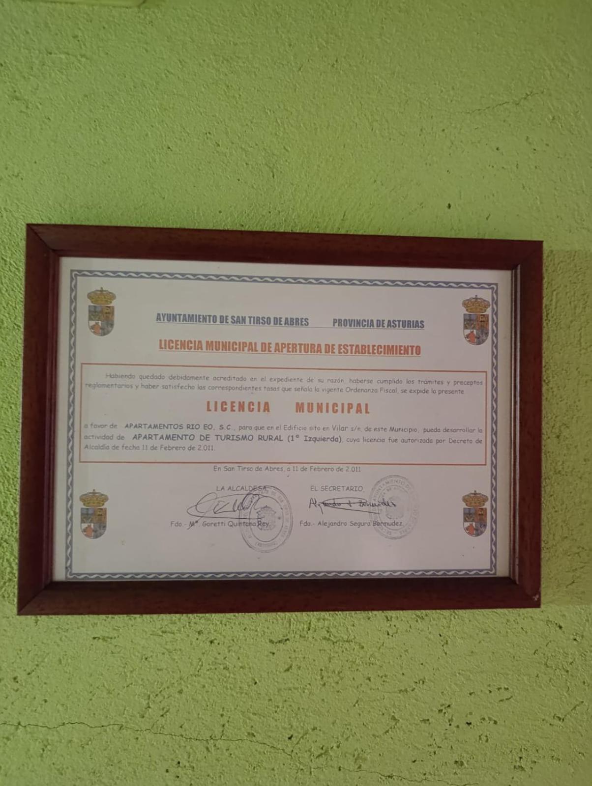 Apartamentos Rio Eo San Tirso de Abres Bagian luar foto